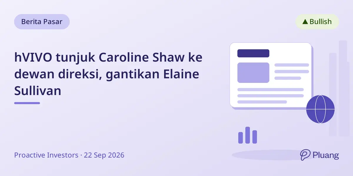 hVIVO tunjuk Caroline Shaw ke dewan direksi, gantikan Elaine Sullivan
