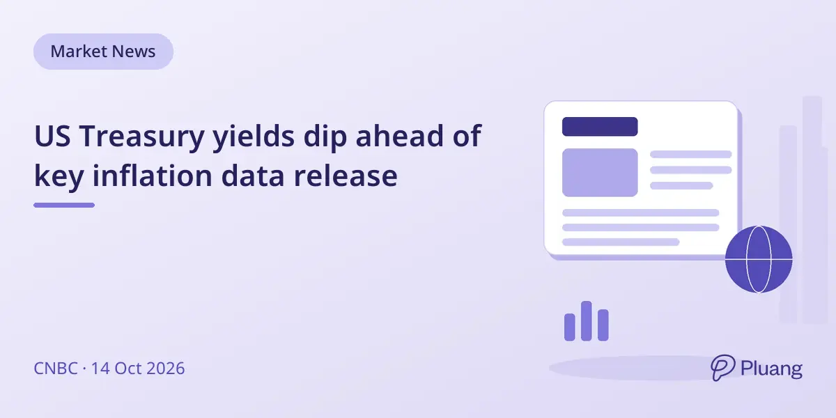 US Treasury yields dip ahead of key inflation data release