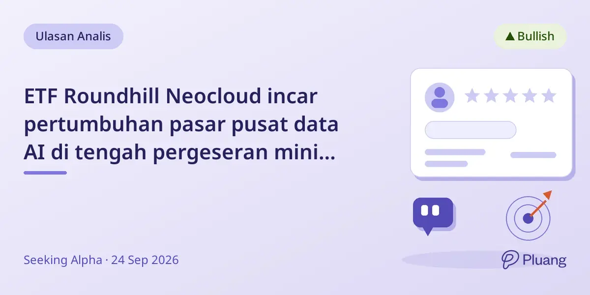ETF Roundhill Neocloud incar pertumbuhan pasar pusat data AI di tengah pergeseran mining Bitcoin