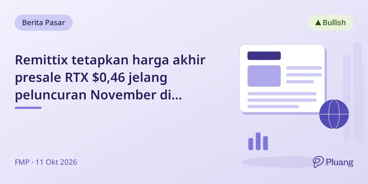 Remittix tetapkan harga akhir presale RTX $0,46 jelang peluncuran November di tengah sorotan pasar XRP dan Zcash