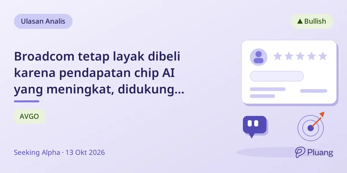 Broadcom tetap layak dibeli karena pendapatan chip AI yang meningkat, didukung kemitraan dan teknologi canggih.