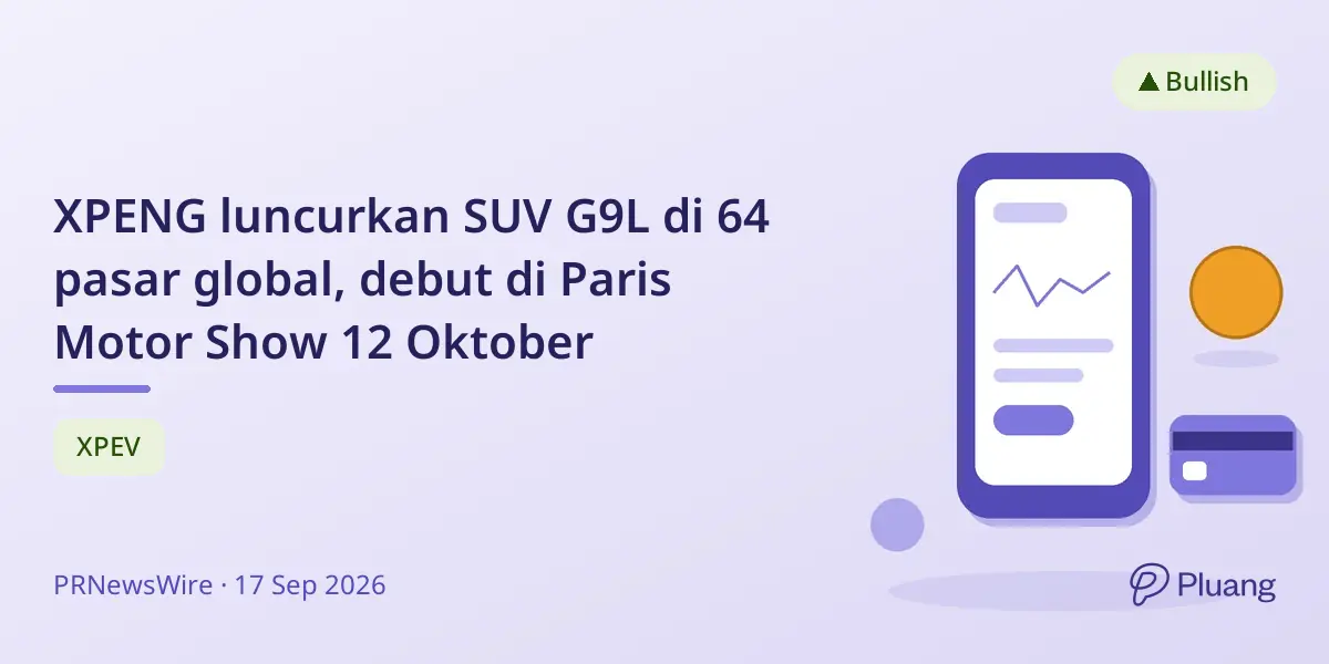 XPENG luncurkan SUV G9L di 64 pasar global, debut di Paris Motor Show 12 Oktober