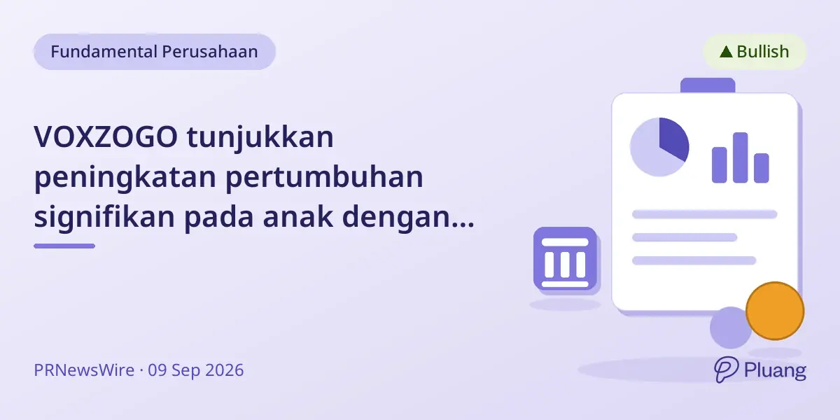 VOXZOGO tunjukkan peningkatan pertumbuhan signifikan pada anak dengan hipokondroplasia, ajukan persetujuan FDA 2027.
