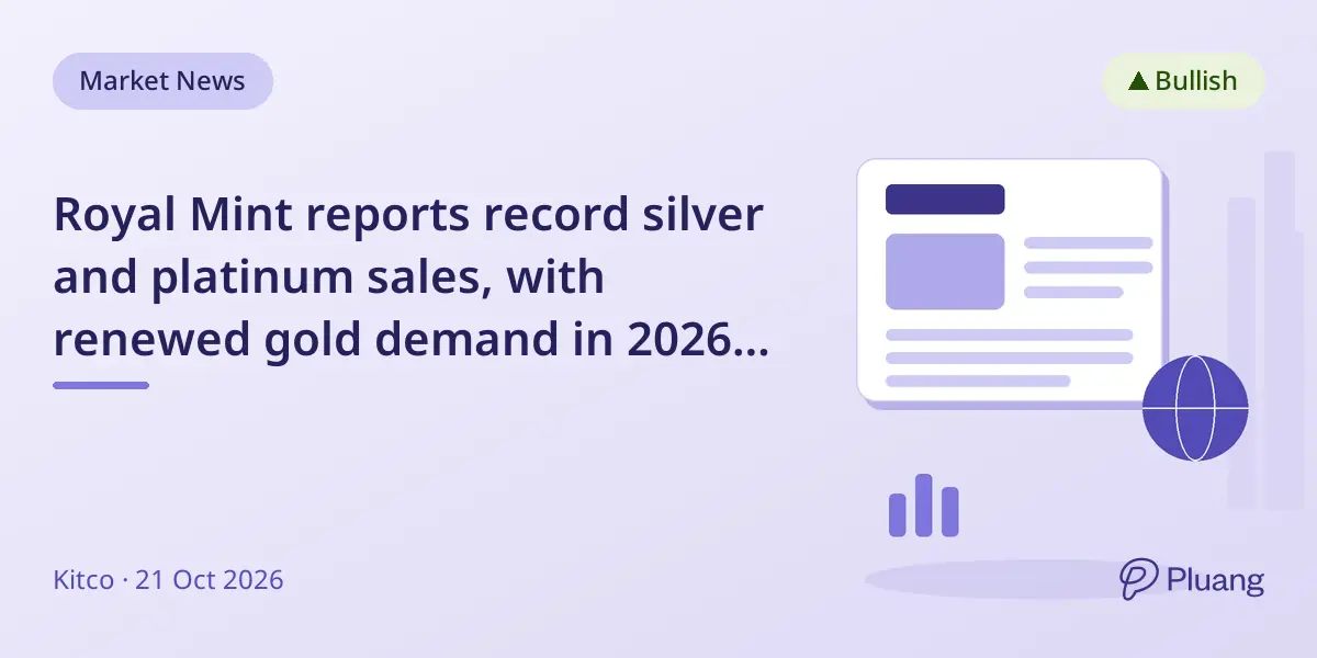 Royal Mint reports record silver and platinum sales, with renewed gold demand in 2026 despite inflation challenges.