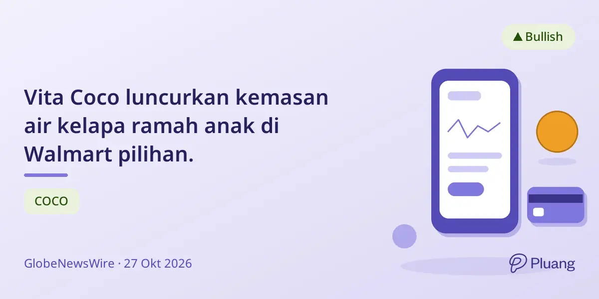 Vita Coco luncurkan kemasan air kelapa ramah anak di Walmart pilihan.