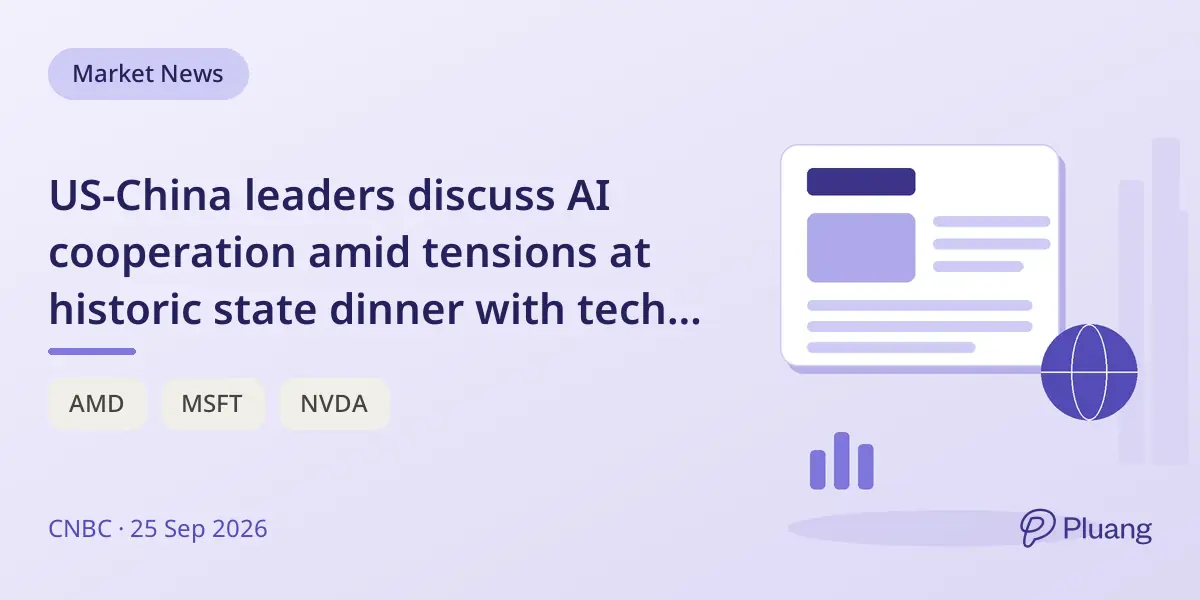 US-China leaders discuss AI cooperation amid tensions at historic state dinner with tech CEOs.