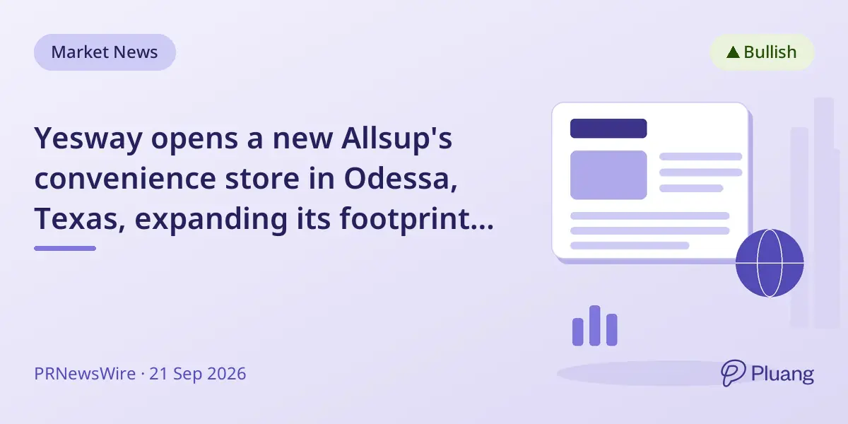 Yesway opens a new Allsup's convenience store in Odessa, Texas, expanding its footprint with modern amenities.