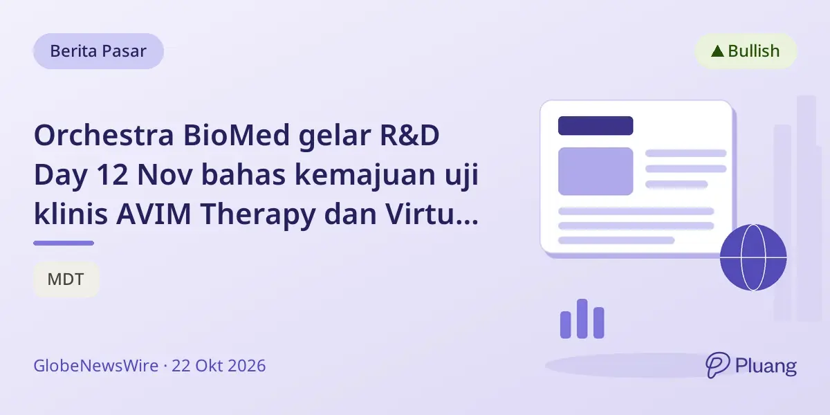Orchestra BioMed gelar R&D Day 12 Nov bahas kemajuan uji klinis AVIM Therapy dan Virtue SAB
