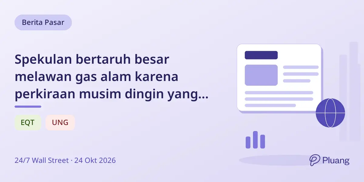 Spekulan bertaruh besar melawan gas alam karena perkiraan musim dingin yang hangat, risiko harga melonjak jika cuaca dingin datang.