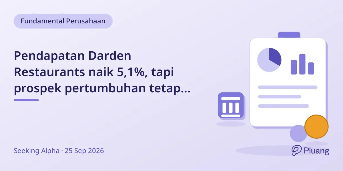 Pendapatan Darden Restaurants naik 5,1%, tapi prospek pertumbuhan tetap lemah karena tekanan makro