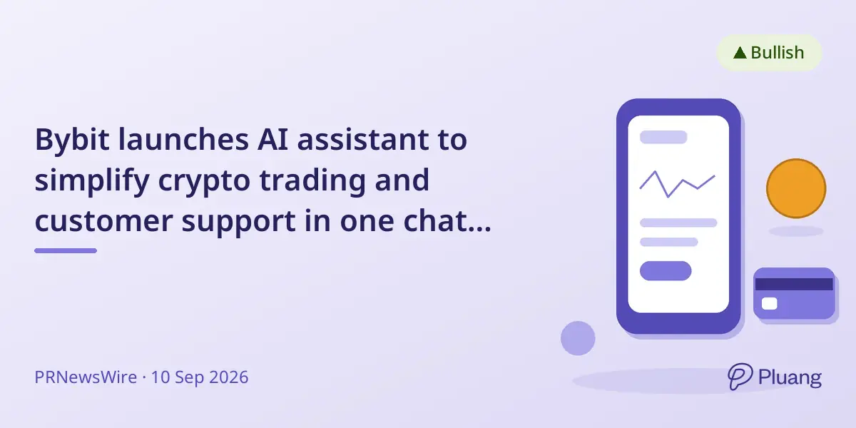 Bybit launches AI assistant to simplify crypto trading and customer support in one chat interface