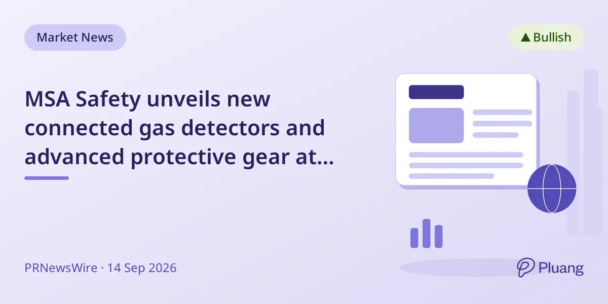 MSA Safety unveils new connected gas detectors and advanced protective gear at NSC 2026 to boost worker safety.
