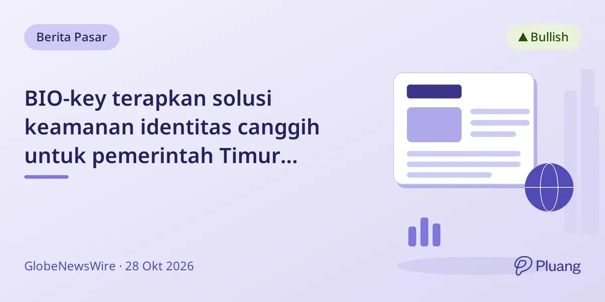 BIO-key terapkan solusi keamanan identitas canggih untuk pemerintah Timur Tengah tingkatkan keamanan nasional.