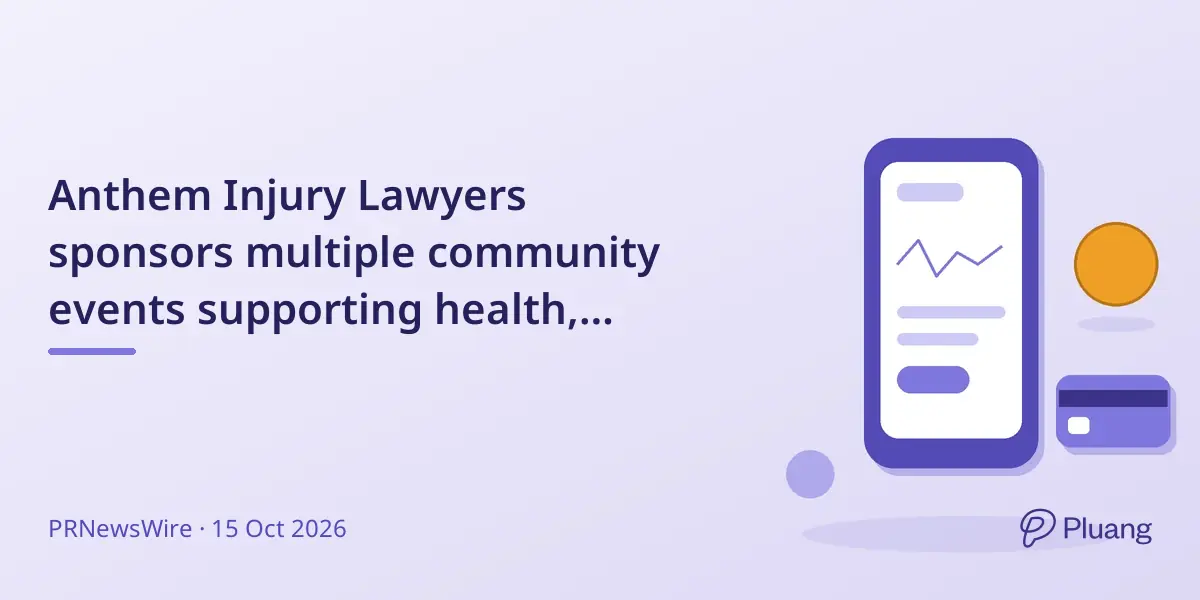 Anthem Injury Lawyers sponsors multiple community events supporting health, education, and foster care in Southern Nevada.