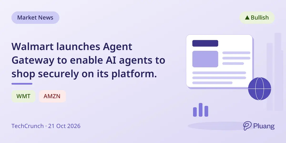 Walmart launches Agent Gateway to enable AI agents to shop securely on its platform.