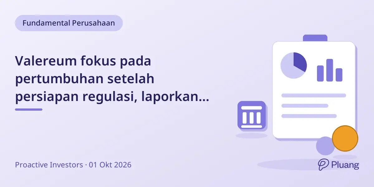 Valereum fokus pada pertumbuhan setelah persiapan regulasi, laporkan rugi £4,44 juta dan perluas kemitraan.