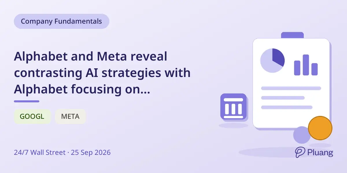 Alphabet and Meta reveal contrasting AI strategies with Alphabet focusing on enterprise and Meta on consumer agents.