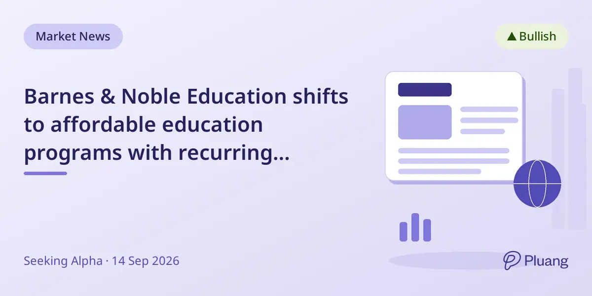 Barnes & Noble Education shifts to affordable education programs with recurring revenue model