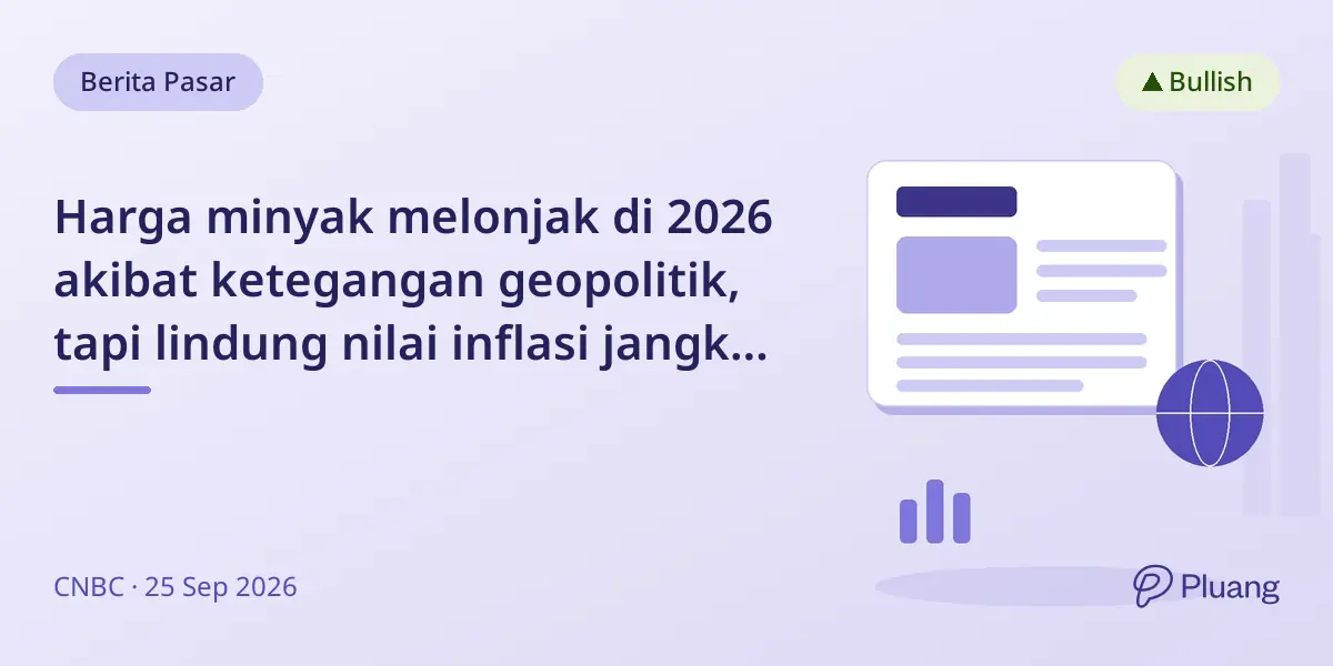 Harga minyak melonjak di 2026 akibat ketegangan geopolitik, tapi lindung nilai inflasi jangka panjang lebih baik di sektor sumber daya alam.