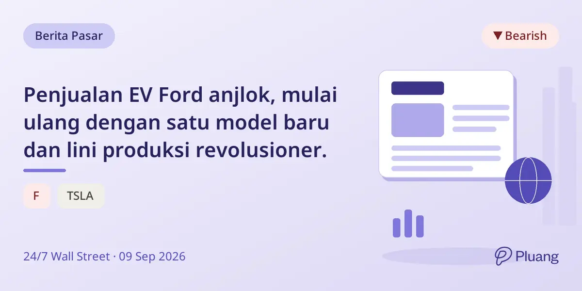Penjualan EV Ford anjlok, mulai ulang dengan satu model baru dan lini produksi revolusioner.