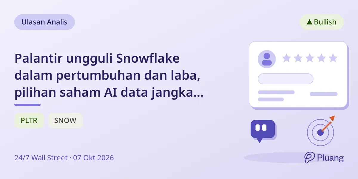 Palantir ungguli Snowflake dalam pertumbuhan dan laba, pilihan saham AI data jangka panjang yang lebih kuat.
