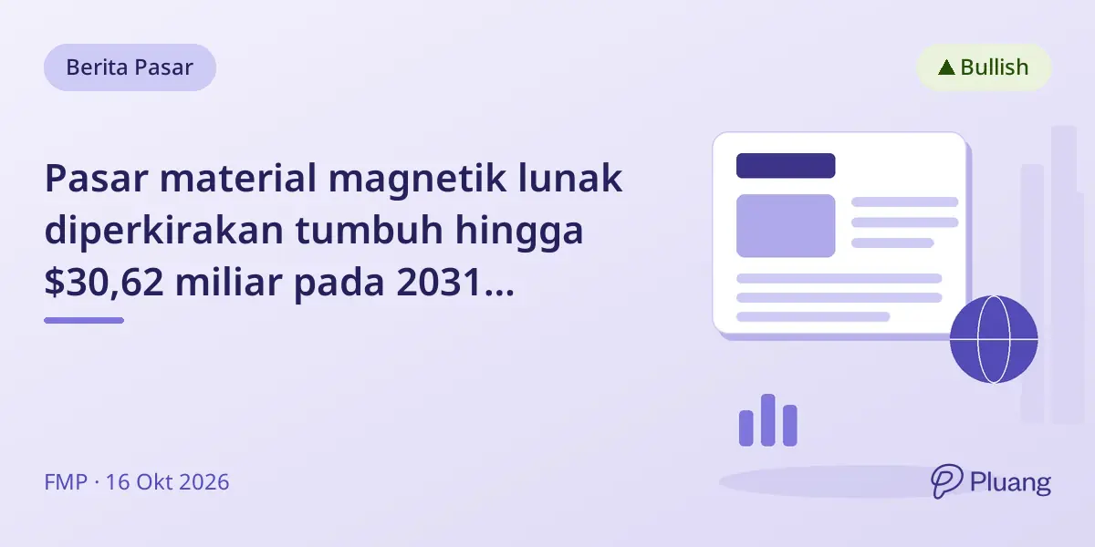 Pasar material magnetik lunak diperkirakan tumbuh hingga $30,62 miliar pada 2031 didorong oleh EV, energi terbarukan, dan smart grid.