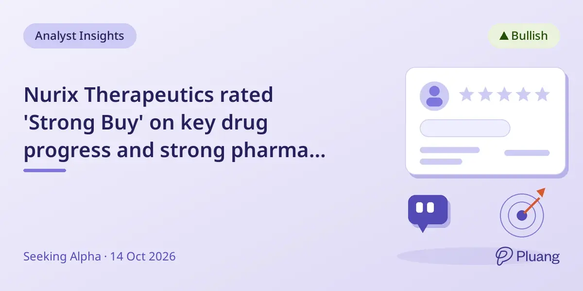 Nurix Therapeutics rated 'Strong Buy' on key drug progress and strong pharma partnerships.