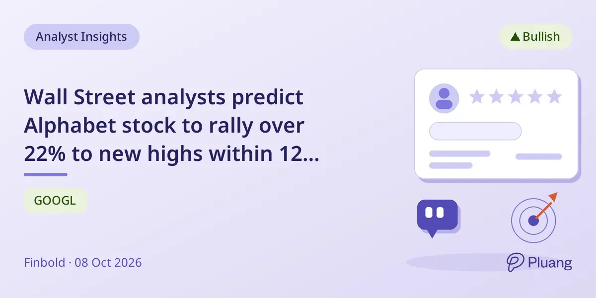Wall Street analysts predict Alphabet stock to rally over 22% to new highs within 12 months.