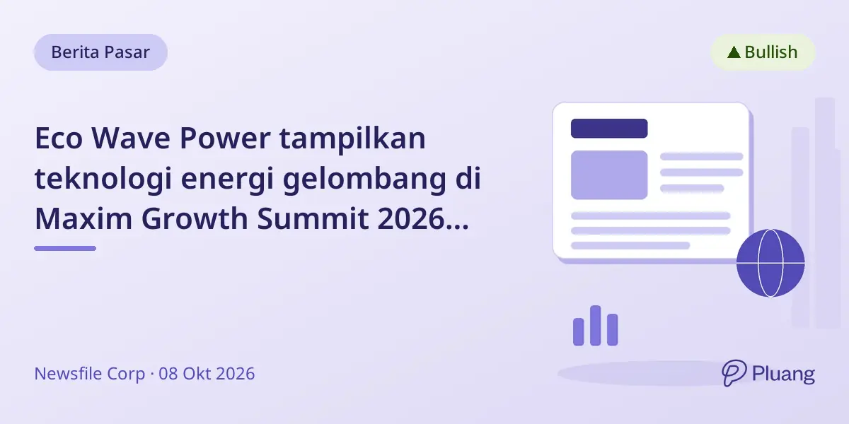 Eco Wave Power tampilkan teknologi energi gelombang di Maxim Growth Summit 2026 NYC