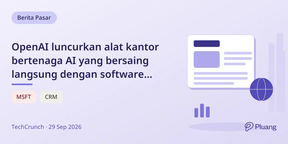 OpenAI luncurkan alat kantor bertenaga AI yang bersaing langsung dengan software Microsoft.