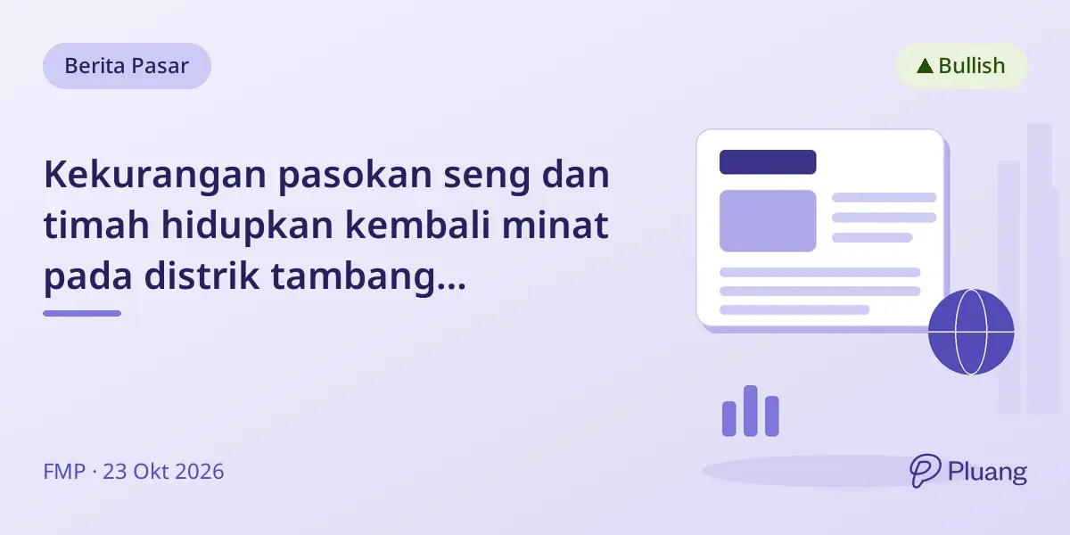 Kekurangan pasokan seng dan timah hidupkan kembali minat pada distrik tambang bersejarah AS dengan hasil pengeboran baru.