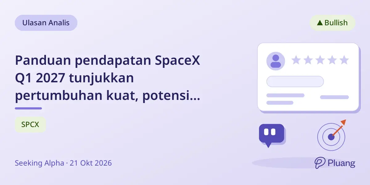 Panduan pendapatan SpaceX Q1 2027 tunjukkan pertumbuhan kuat, potensi harga saham $200.