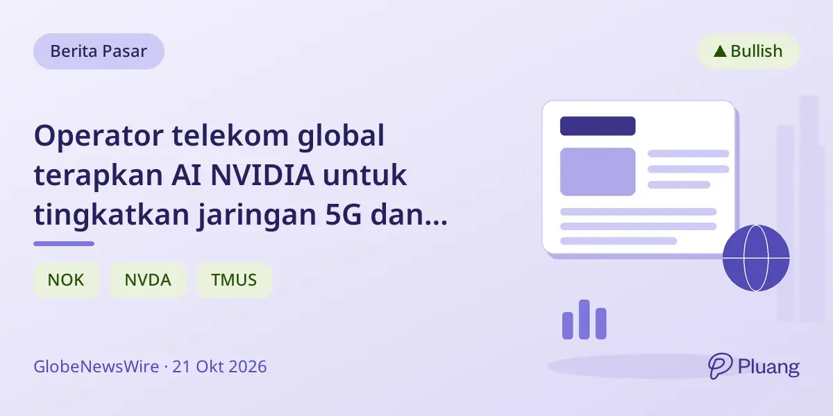 Operator telekom global terapkan AI NVIDIA untuk tingkatkan jaringan 5G dan otomatisasi operasi