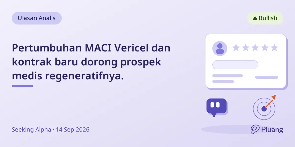 Pertumbuhan MACI Vericel dan kontrak baru dorong prospek medis regeneratifnya.