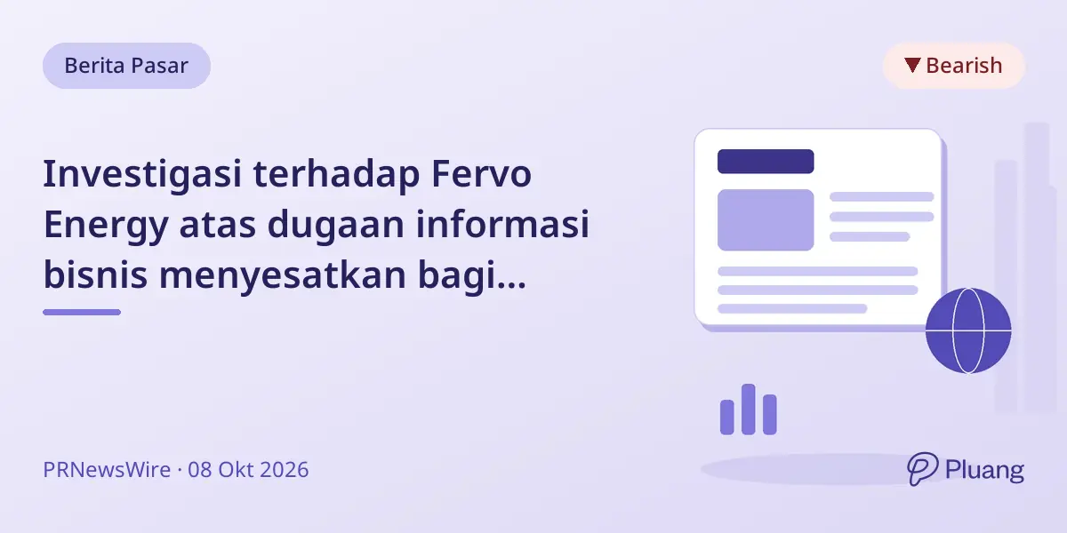 Investigasi terhadap Fervo Energy atas dugaan informasi bisnis menyesatkan bagi investor
