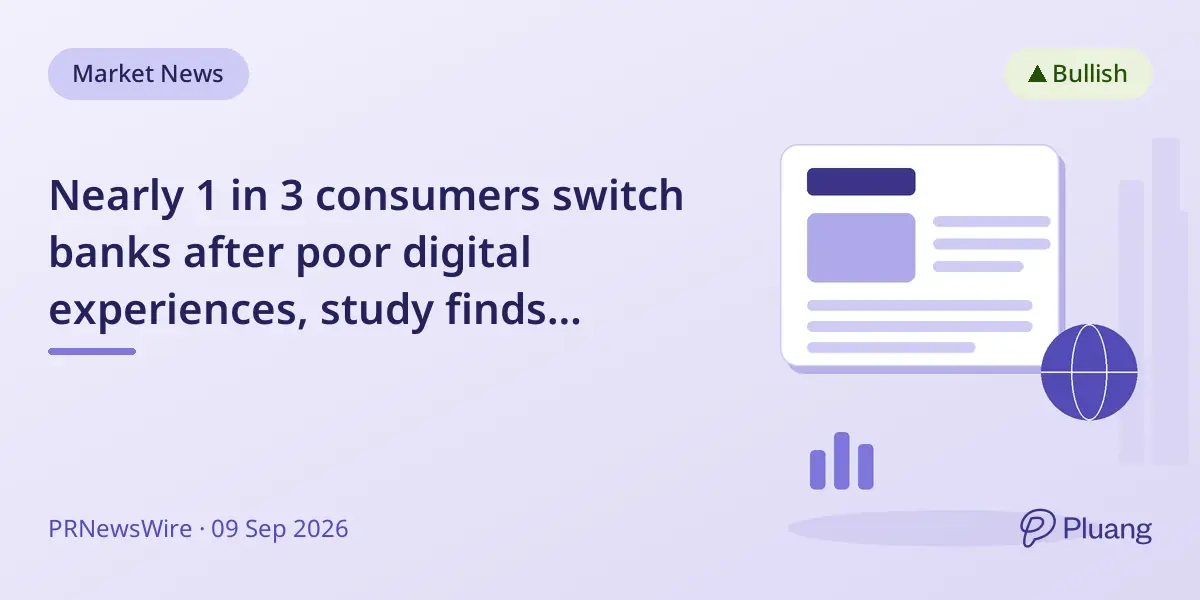 Nearly 1 in 3 consumers switch banks after poor digital experiences, study finds generational loyalty varies.