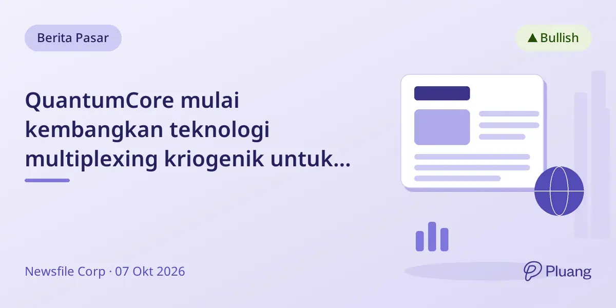 QuantumCore mulai kembangkan teknologi multiplexing kriogenik untuk skala komputer kuantum.