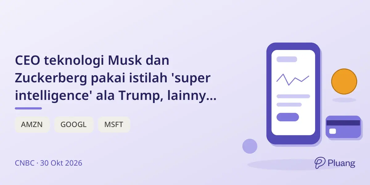 CEO teknologi Musk dan Zuckerberg pakai istilah 'super intelligence' ala Trump, lainnya tetap pakai AI.