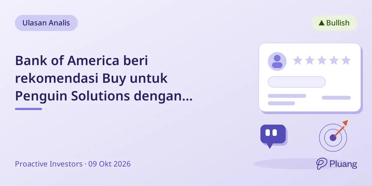 Bank of America beri rekomendasi Buy untuk Penguin Solutions dengan target harga $100 karena permintaan memori AI yang kuat.