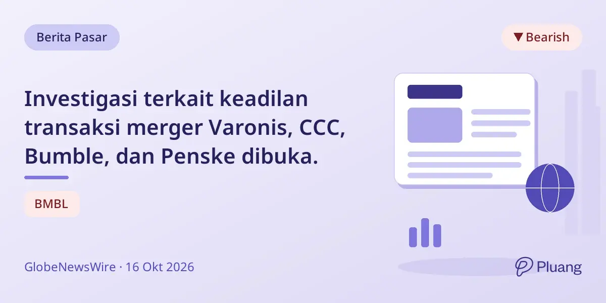 Investigasi terkait keadilan transaksi merger Varonis, CCC, Bumble, dan Penske dibuka.