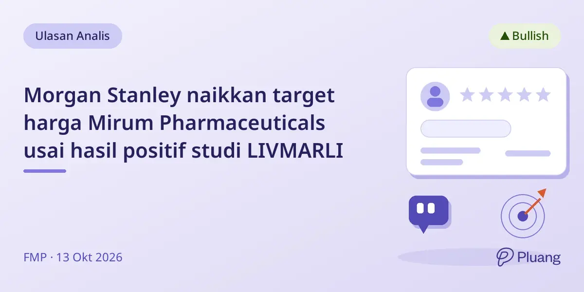 Morgan Stanley naikkan target harga Mirum Pharmaceuticals usai hasil positif studi LIVMARLI