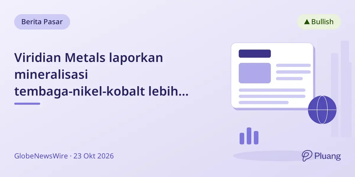 Viridian Metals laporkan mineralisasi tembaga-nikel-kobalt lebih tebal dan berkualitas di Kraken Main, Labrador