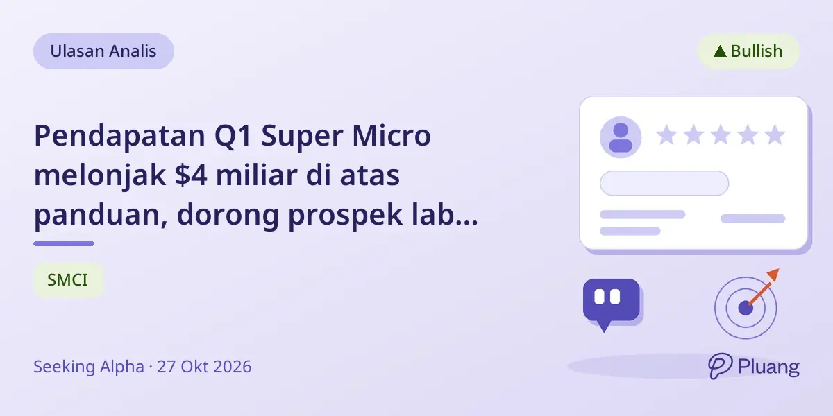 Pendapatan Q1 Super Micro melonjak $4 miliar di atas panduan, dorong prospek laba dan valuasi.