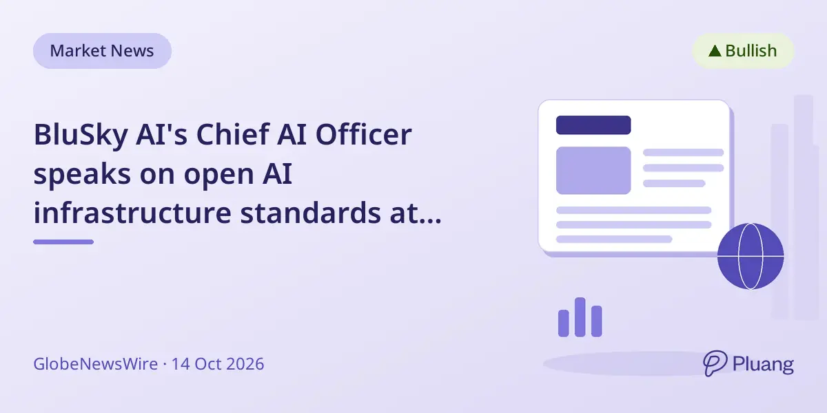 BluSky AI's Chief AI Officer speaks on open AI infrastructure standards at 2026 OCP Global Summit.