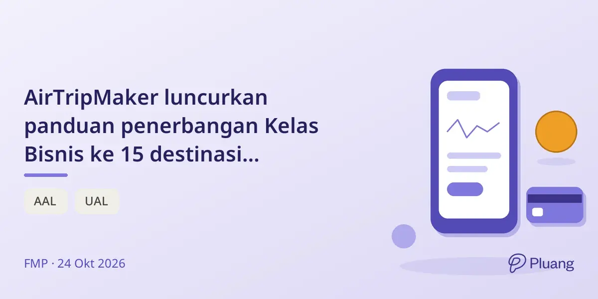 AirTripMaker luncurkan panduan penerbangan Kelas Bisnis ke 15 destinasi internasional utama.