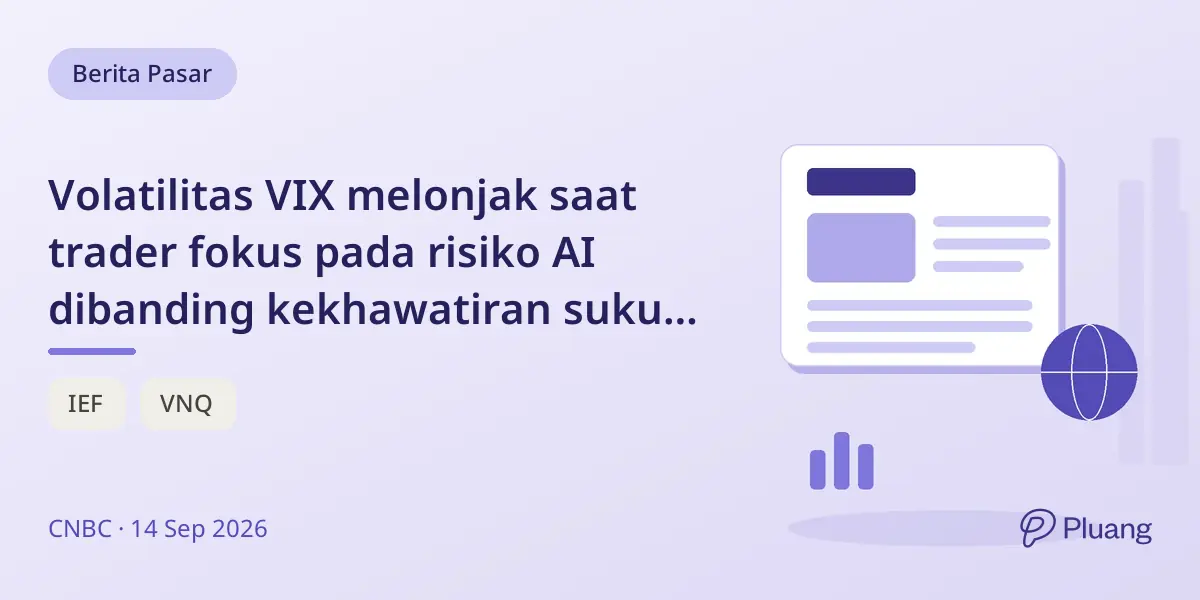 Volatilitas VIX melonjak saat trader fokus pada risiko AI dibanding kekhawatiran suku bunga AS.
