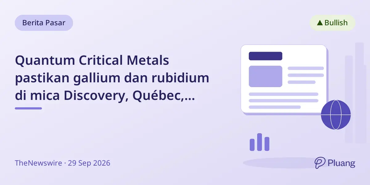 Quantum Critical Metals pastikan gallium dan rubidium di mica Discovery, Québec, temukan target baru beryllium dan cesium.