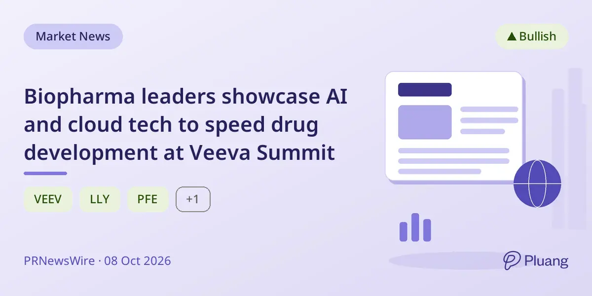 Biopharma leaders showcase AI and cloud tech to speed drug development at Veeva Summit