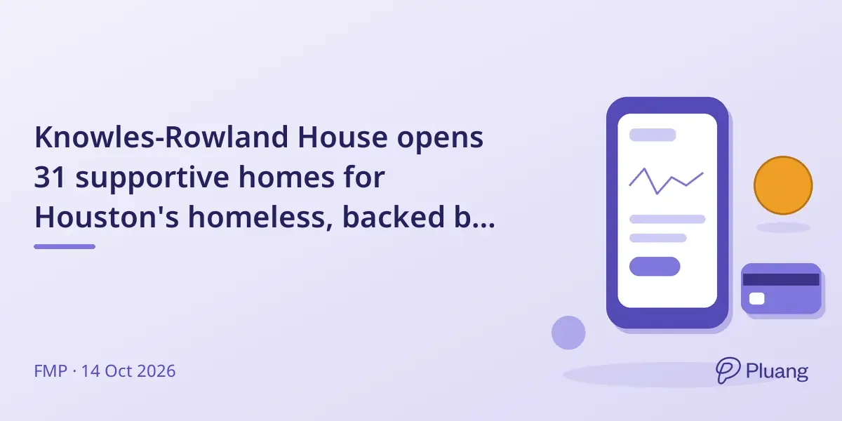 Knowles-Rowland House opens 31 supportive homes for Houston's homeless, backed by $13.96M rebuild and community support.