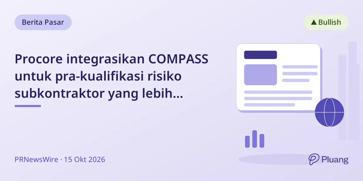Procore integrasikan COMPASS untuk pra-kualifikasi risiko subkontraktor yang lebih mudah di proyek konstruksi